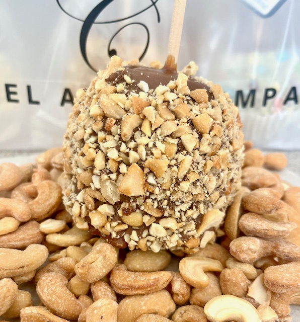 Milk Chocolate Cashew Caramel Apple