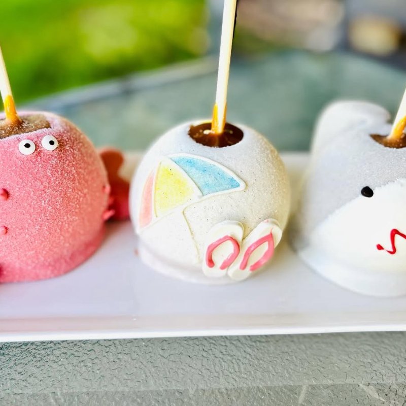 Customized Design Caramel Apple