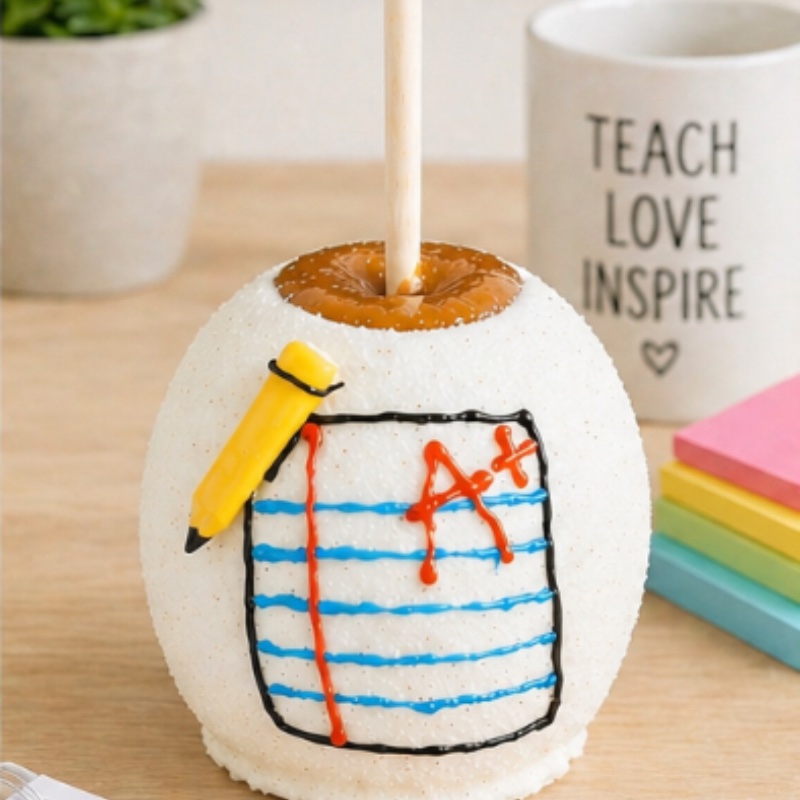 Teacher appreciation A+ apple