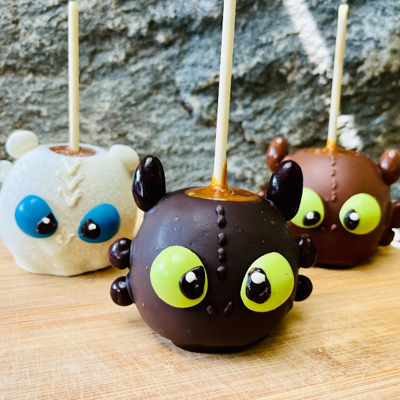 Customized Design Caramel Apple