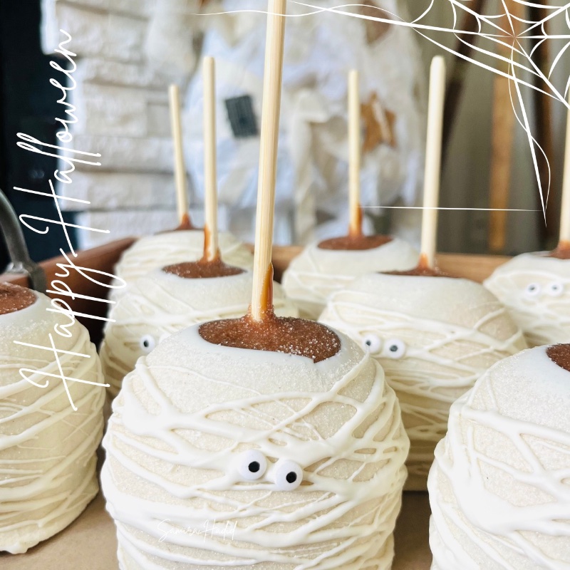 Mummy Caramel Apple