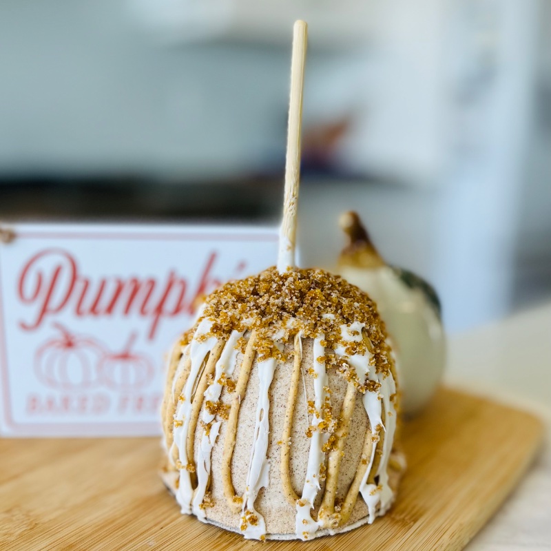 Pumpkin Pie Caramel Apple